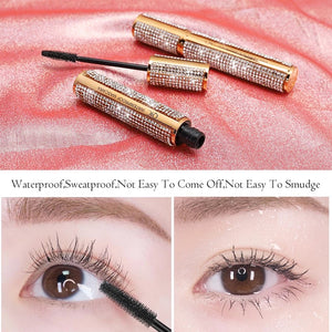 Waterproof diamond mascara